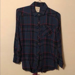 Long sleeve flannel